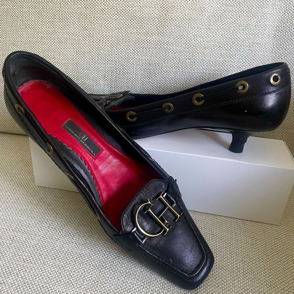 Carolina Herrera shoes, black